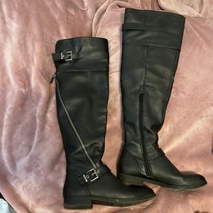 Aldo over-knee boot.